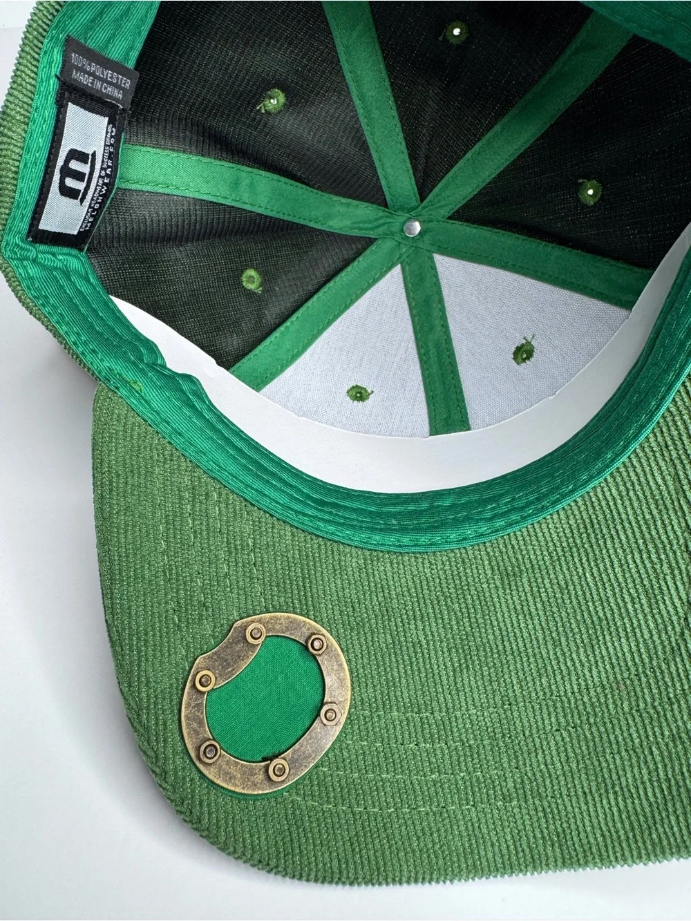 San Diego Padres Corduroy Irish Heritage Night Theme Hat Built-In Bottle Opener